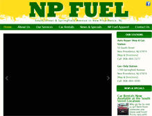 Tablet Screenshot of np-fuel.com